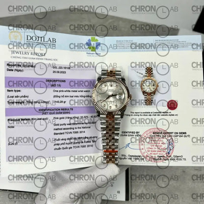 Rolex DateJust 126331 Replica 41mm – Gold Wrapped Silver Dial – GM Factory Watches