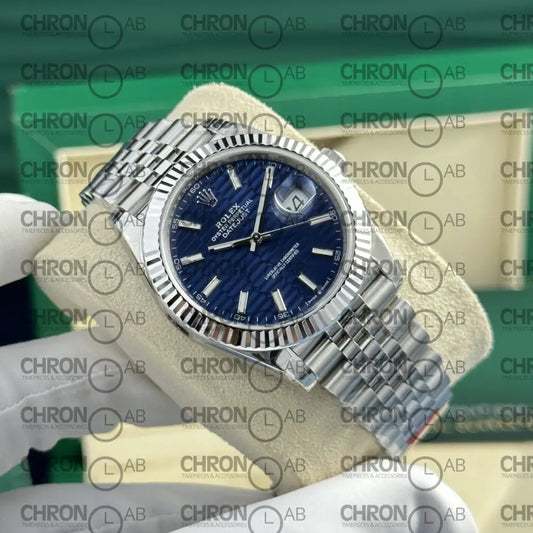 Rolex DateJust 126334 Blue Motif Dial VS Factory 41mm Clone Watches