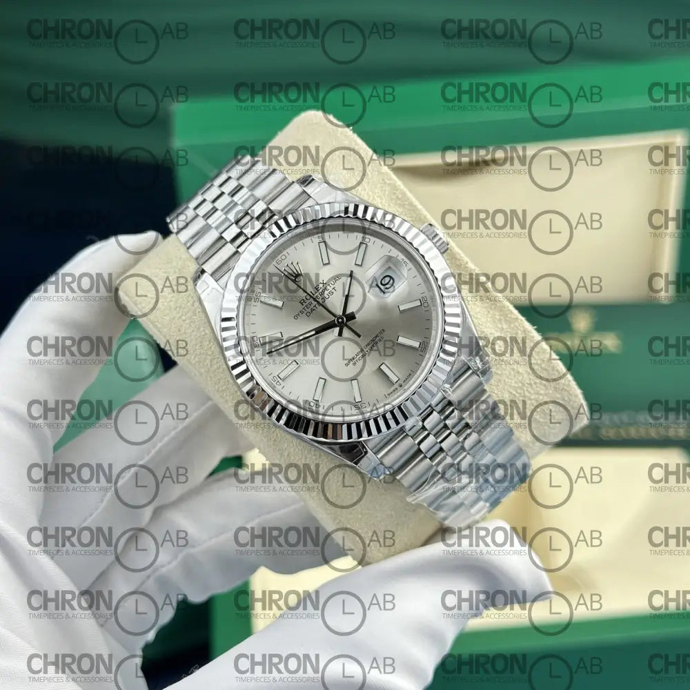 Rolex DateJust 126334 Silver Dial VS Factory 41mm Clone Watches