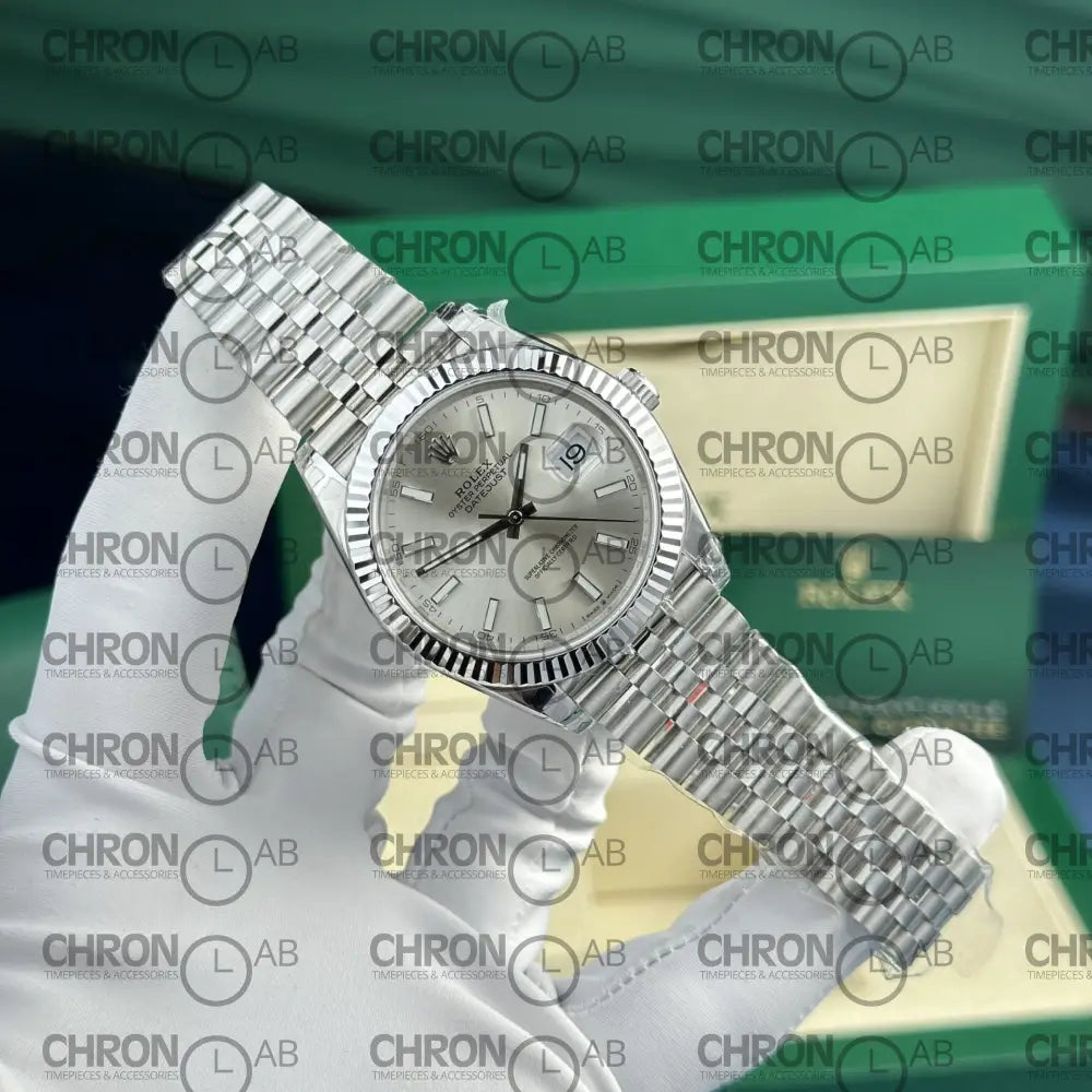 Rolex DateJust 126334 Silver Dial VS Factory 41mm Clone Watches