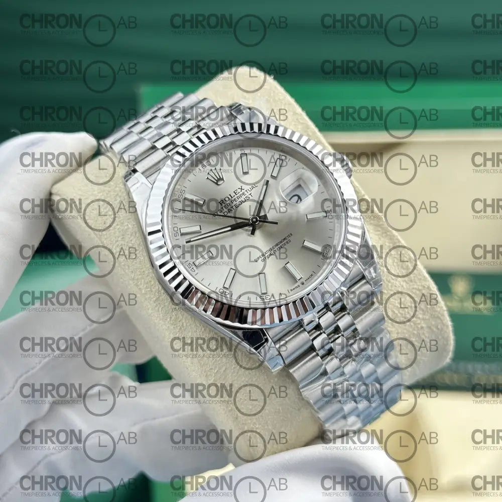 Rolex DateJust 126334 Silver Dial VS Factory 41mm Clone Watches