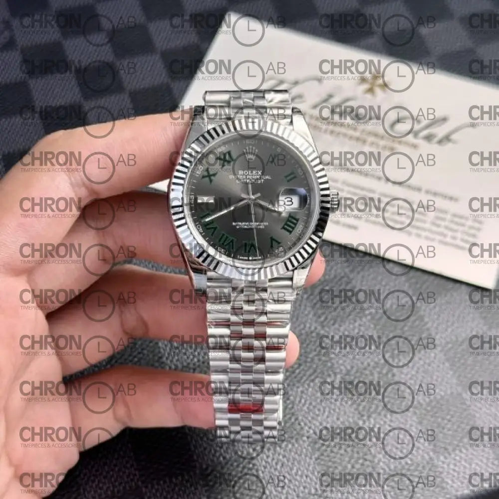 Rolex DateJust 126334 “Wimbledon Dial” – VS Factory 41mm Clone Watches