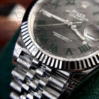Rolex DateJust 126334 “Wimbledon Dial” – VS Factory 41mm Clone Watches