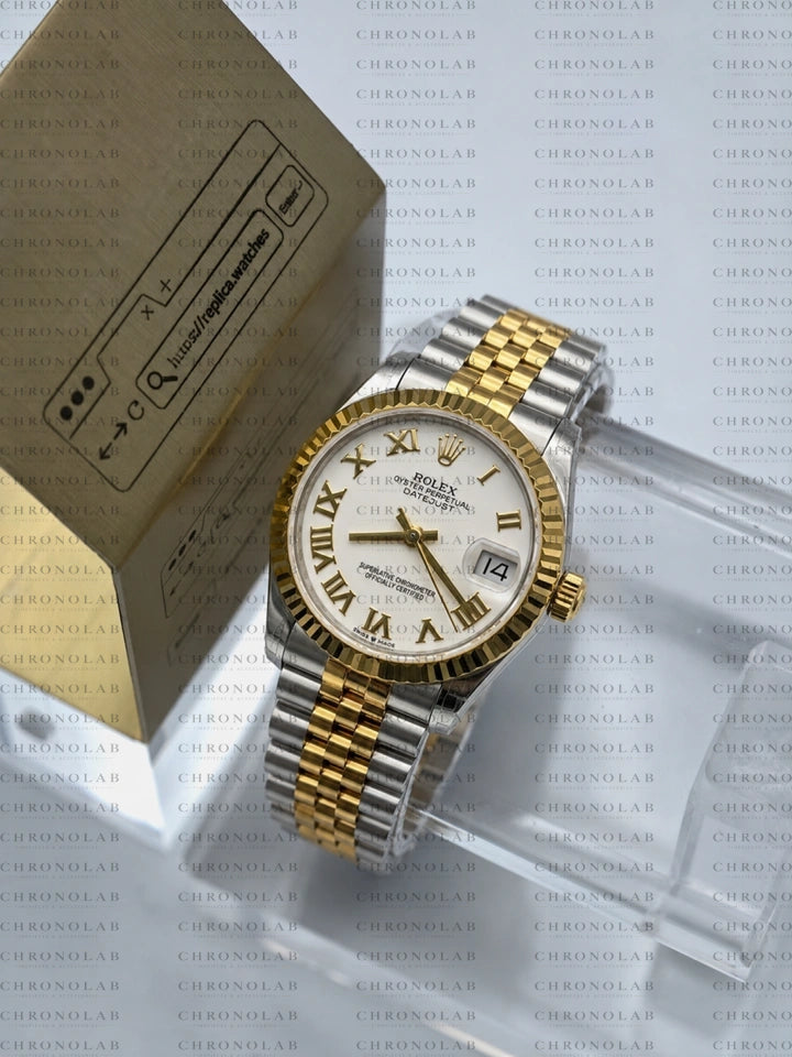 Rolex Datejust 41mm M126333-0002 Two-Tone Silver Dial με πολυτελές κουτί EW Factory