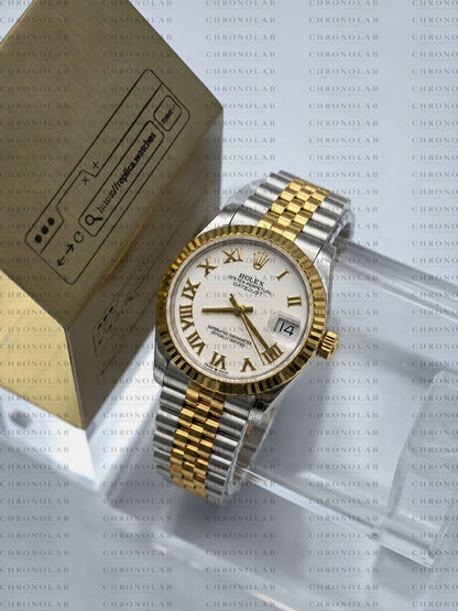 Rolex Datejust 41mm M126333-0002 Two-Tone Silver Dial με πολυτελές κουτί EW Factory