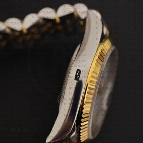 Πλάγιο προφίλ κάσας από ανοξείδωτο ατσάλι 904L για Rolex Datejust Super Clone