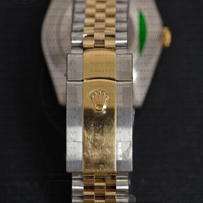 Two-Tone χρυσό και ασημί μπρασελέ Jubilee Oyster για Rolex Datejust 41mm