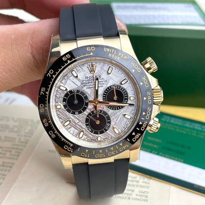 Rolex Daytona 116518LN Custom Gold Wrapped Meteorite Dial 40mm Clean Factory replica watch