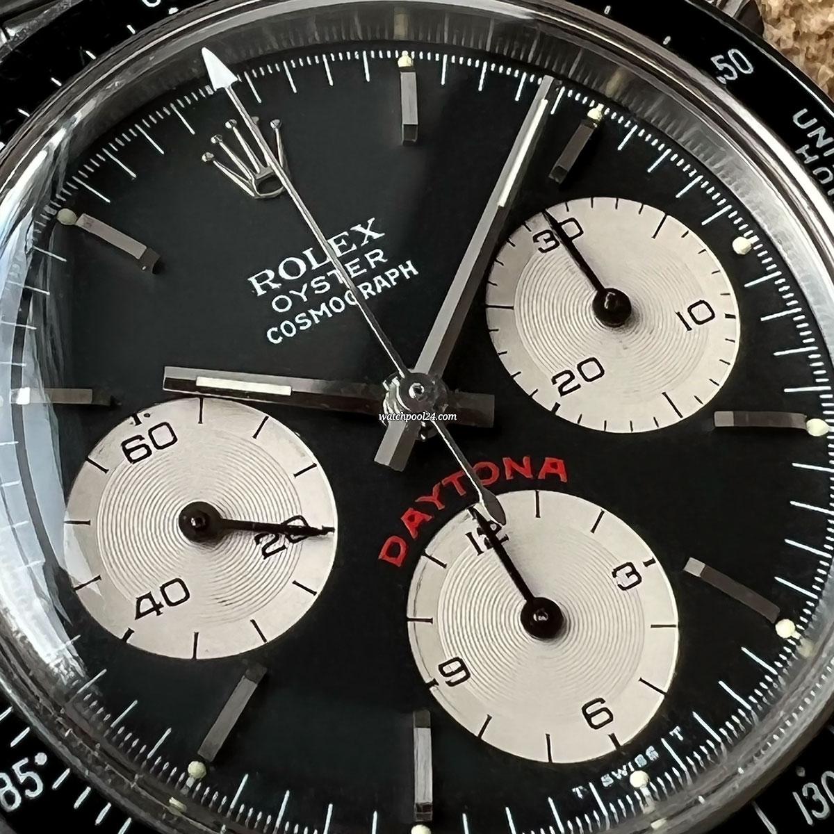 Rolex Daytona 6263 Black 1979 Clean Factory 37mm