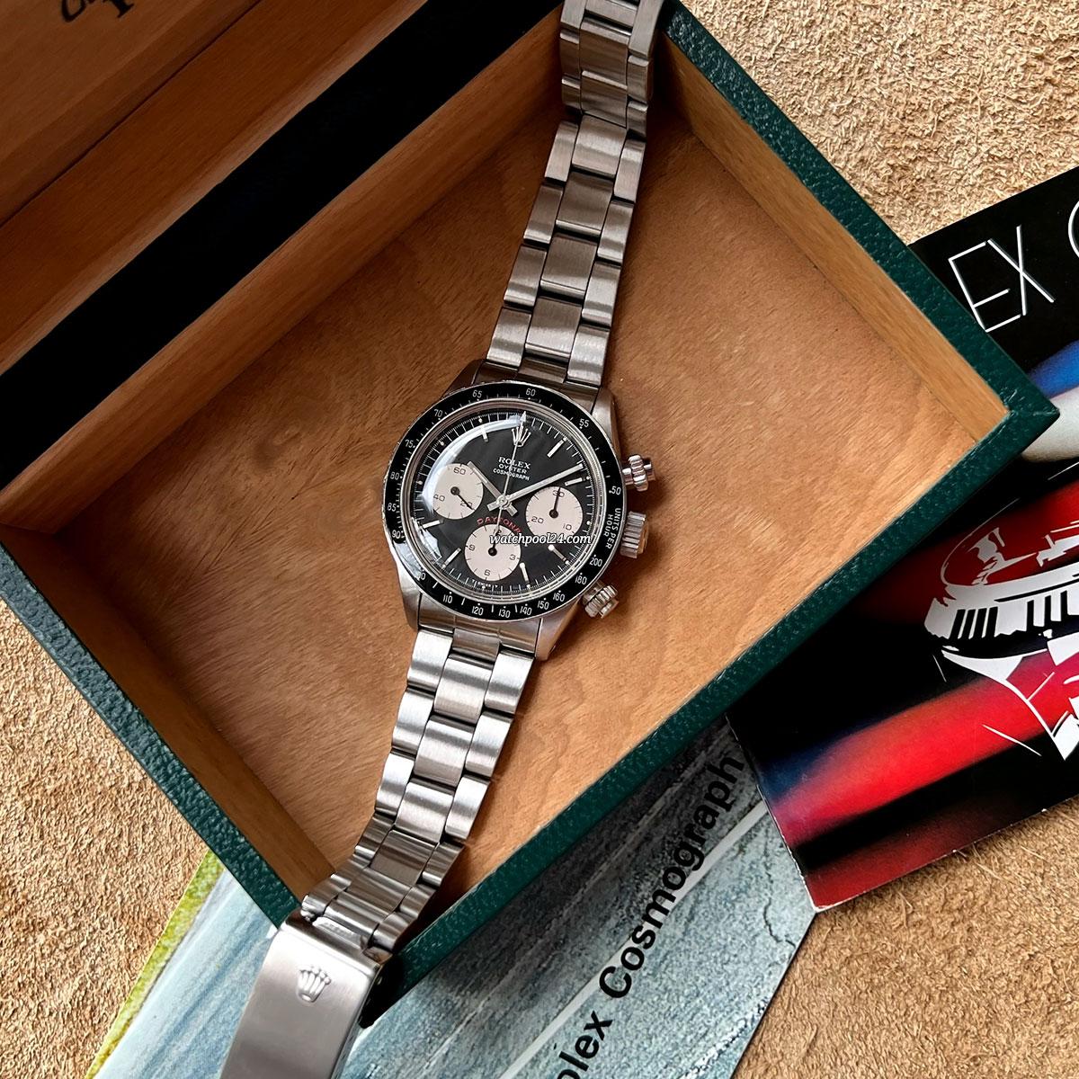 Rolex Daytona 6263 Black 1979 Clean Factory 37mm