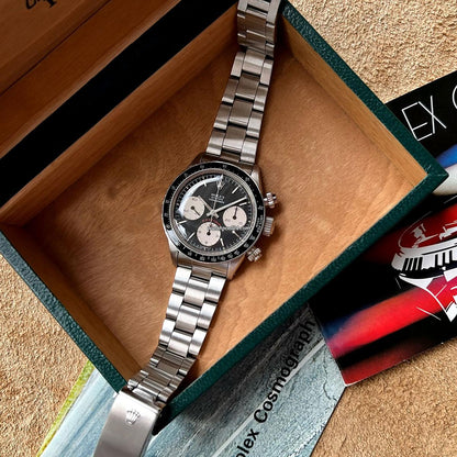 Rolex Daytona 6263 Black 1979 Clean Factory 37mm
