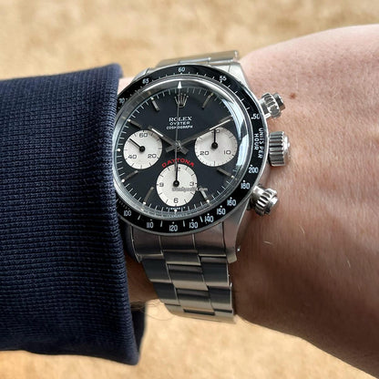 Rolex Daytona 6263 Black 1979 Clean Factory 37mm