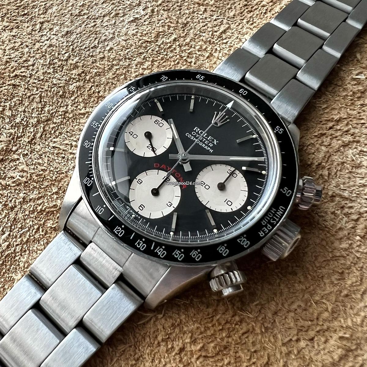 Rolex Daytona 6263 Black 1979 Clean Factory 37mm