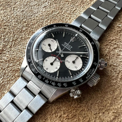 Rolex Daytona 6263 Black 1979 Clean Factory 37mm