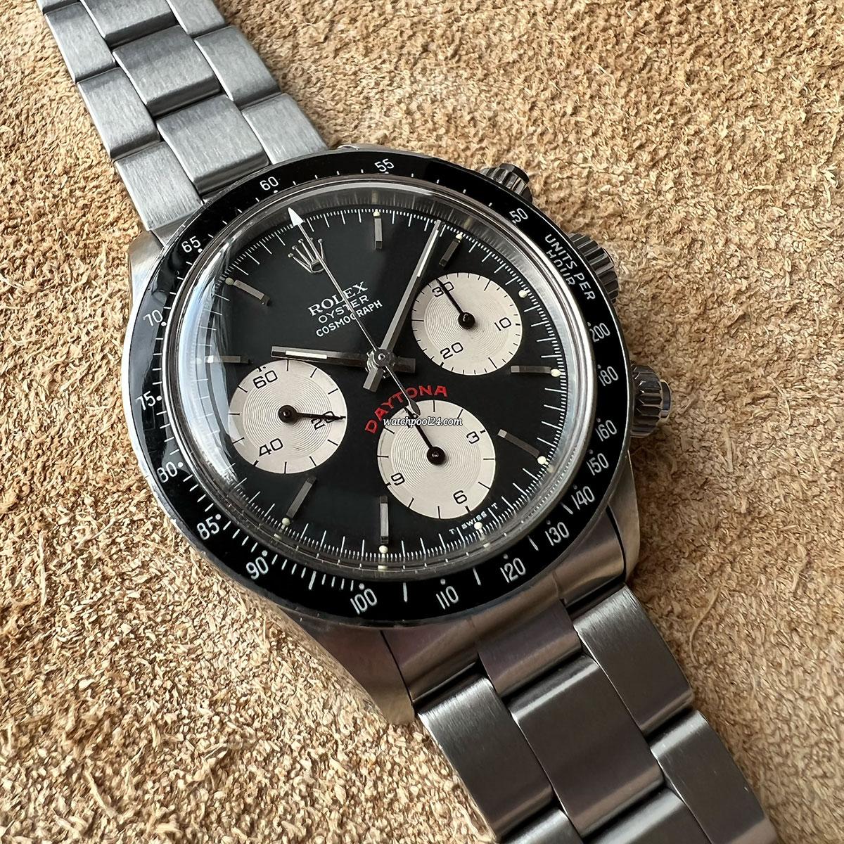 Rolex Daytona 6263 Black 1979 Clean Factory 37mm