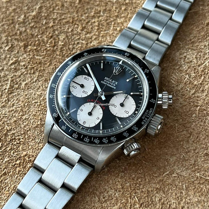 Rolex Daytona 6263 Black 1979 Clean Factory 37mm