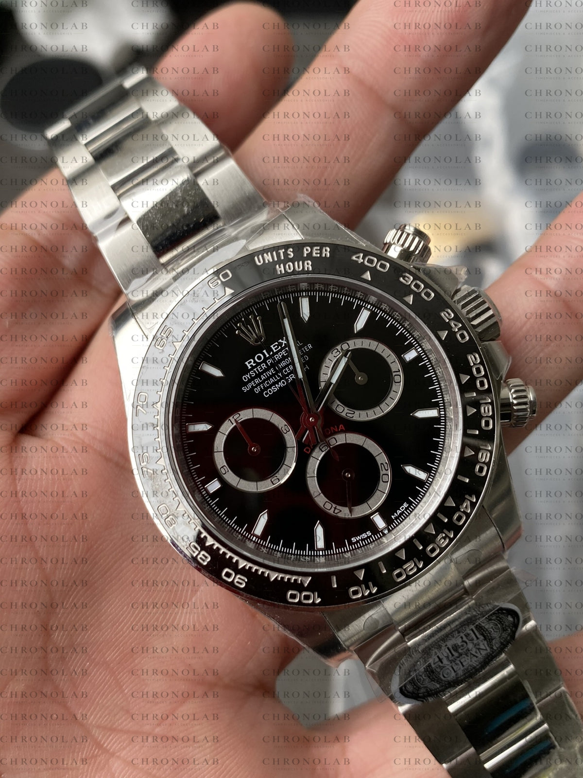 Custom integrated SH4131 automatic chronograph movement with decorated plates and gold openwork rotor from Clean Factory view 1