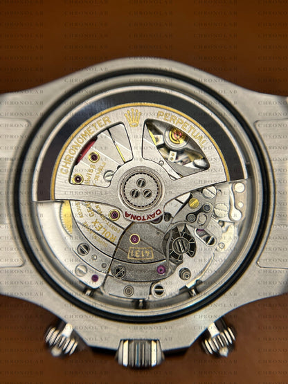 Detailed close-up of the balance wheel and bridge architecture on the SH4131 movement from Clean Factory view 3