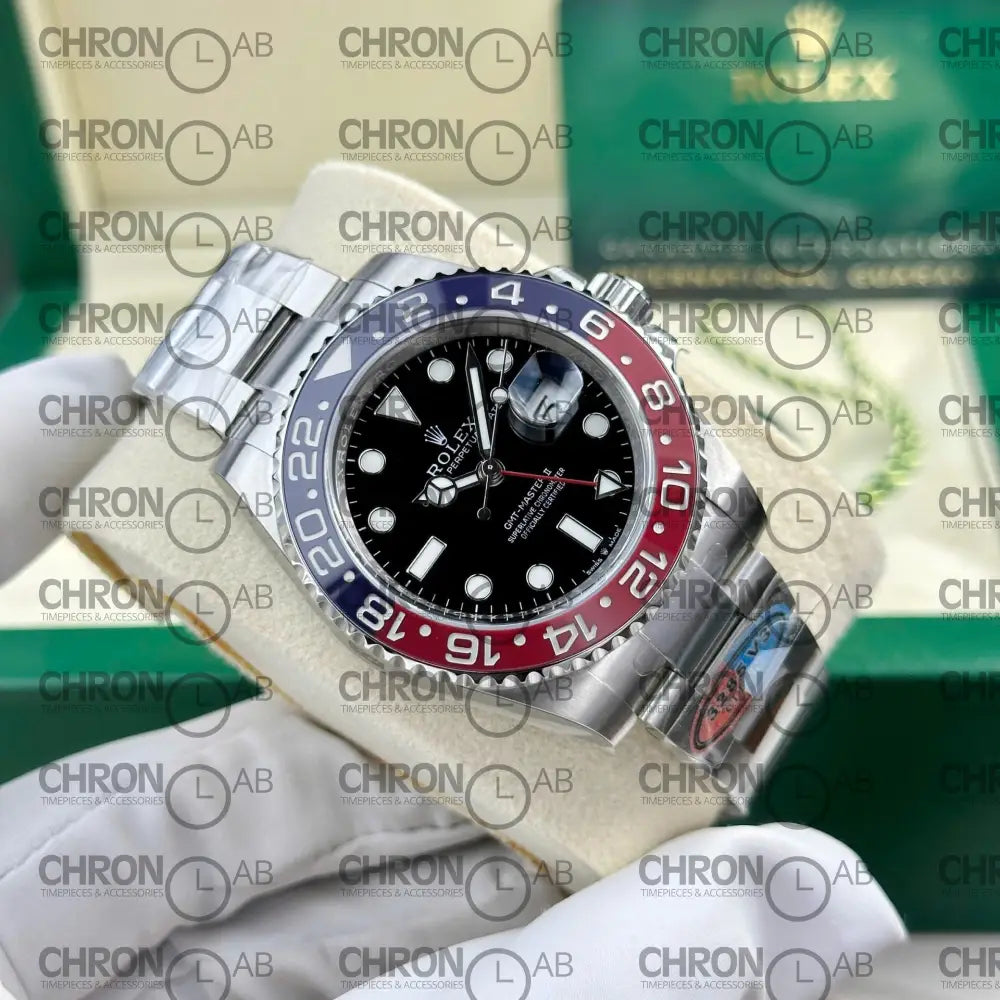 Rolex GMT-Master II 126710BLRO ’Pepsi’ 40mm – Clean Factory V3 Watches