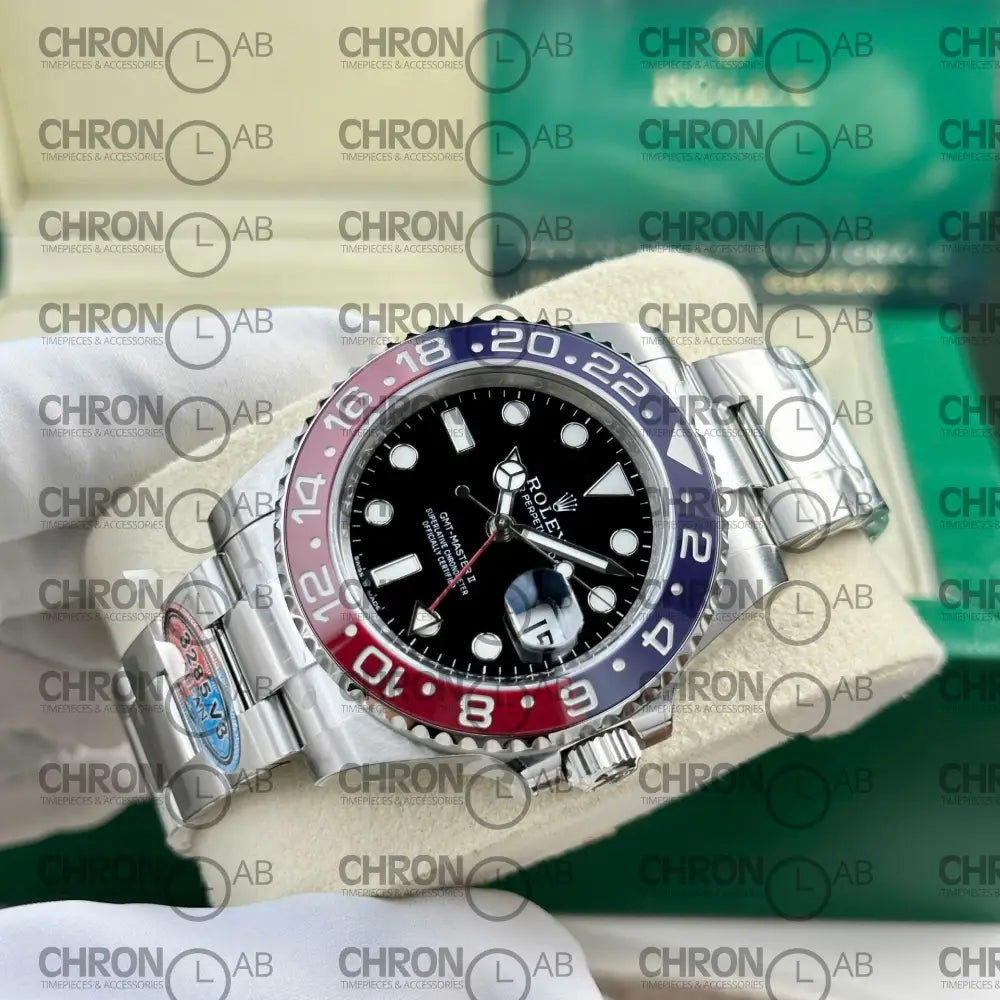 Rolex GMT-Master II 126710BLRO ’Pepsi’ 40mm – Clean Factory V3 Watches