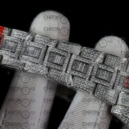 Rolex GMT-Master II Custom Full CZ AMG Factory 40mm Clone Watches