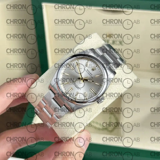 Rolex Oyster Perpetual 126000 Silver Dial Clean Factory 36mm Watches
