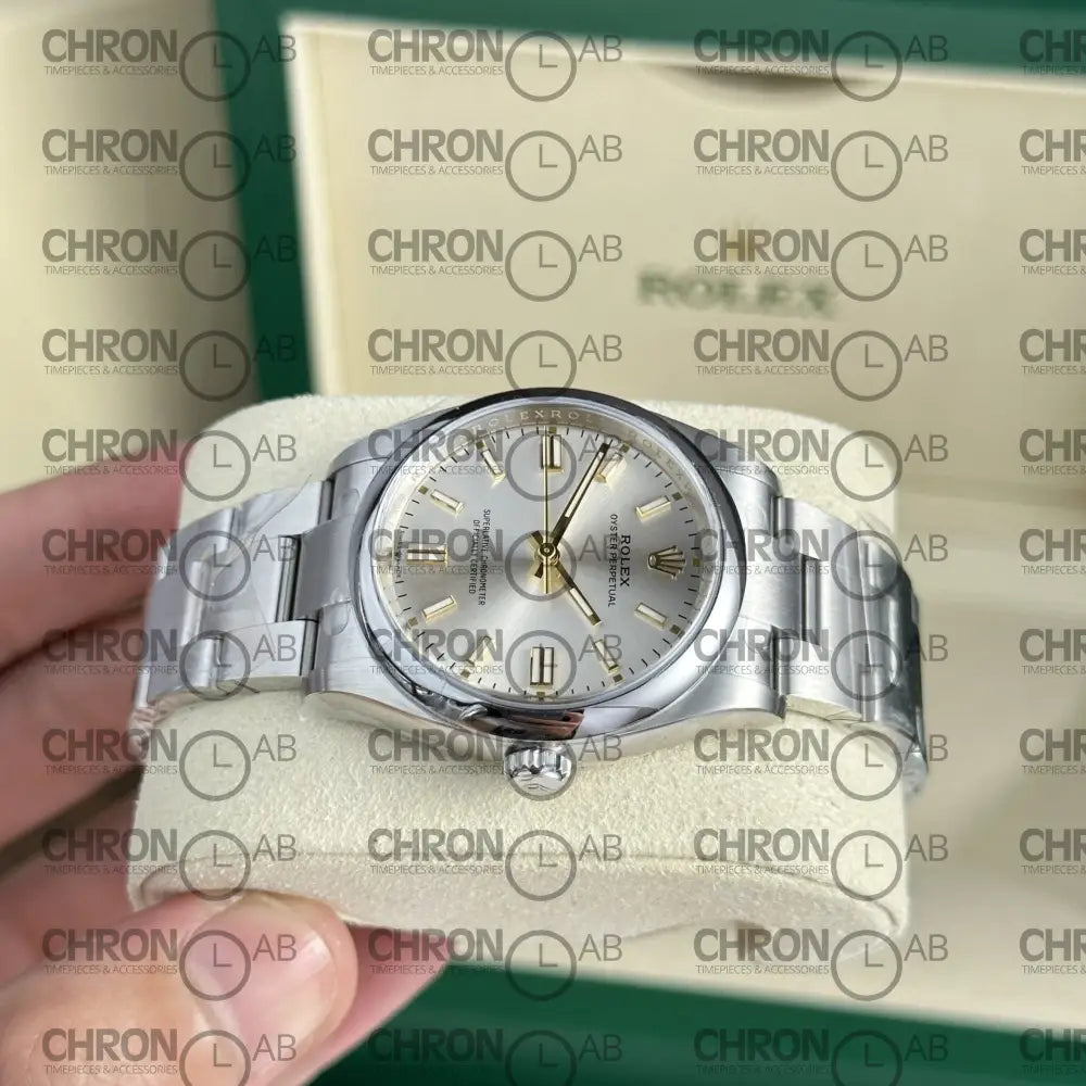 Rolex Oyster Perpetual 126000 Silver Dial Clean Factory 36mm Watches