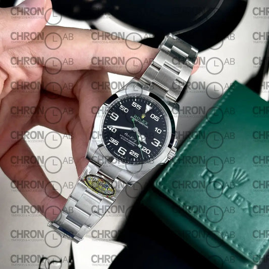 Rolex Replica Watch Air King 126900 Black Dial Clean Factory 40mm Watches