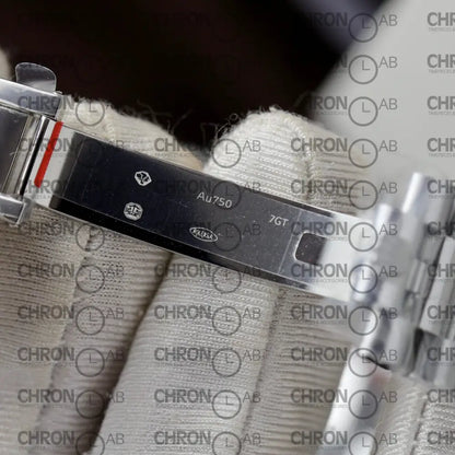 Rolex Replica Watch Day-Date Dial Meteorite Number Pile Diamond Moissanite 40mm Clone Watches