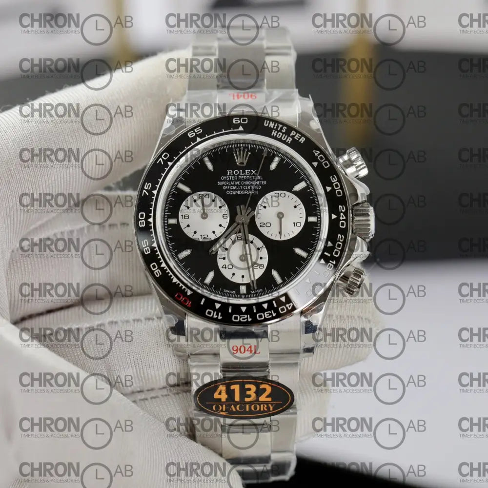 Rolex Replica Watch Daytona Chronograph 126529LN Dial Black QF Factory 40mm Watches