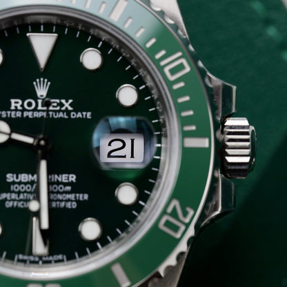 Upgraded V3 black hole effect crystal clarity with correct date font thickness Rolex Submariner Starbucks VSF