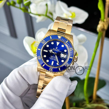 Submariner 126613LB Blue Ceramic in Yellow Gold