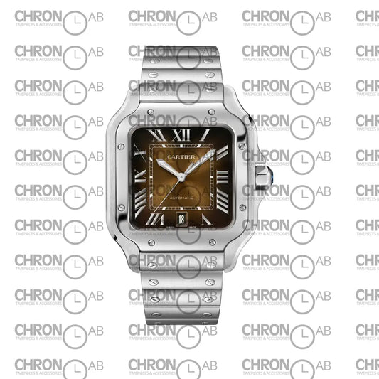Santos Brown Medium WSSA0065 Clone 38mm Watches