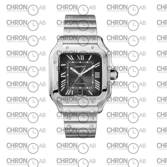 Santos SS Black Dial WSSA0065 Clone 38mm Watches