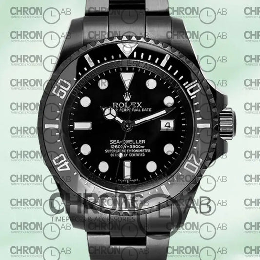 Sea-Dweller 116660 44mm Men’s Oyster Bracelet Black Clone Watches