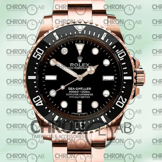 Sea-Dweller 40mm 116600 Men’s Rose Gold Clone Watches
