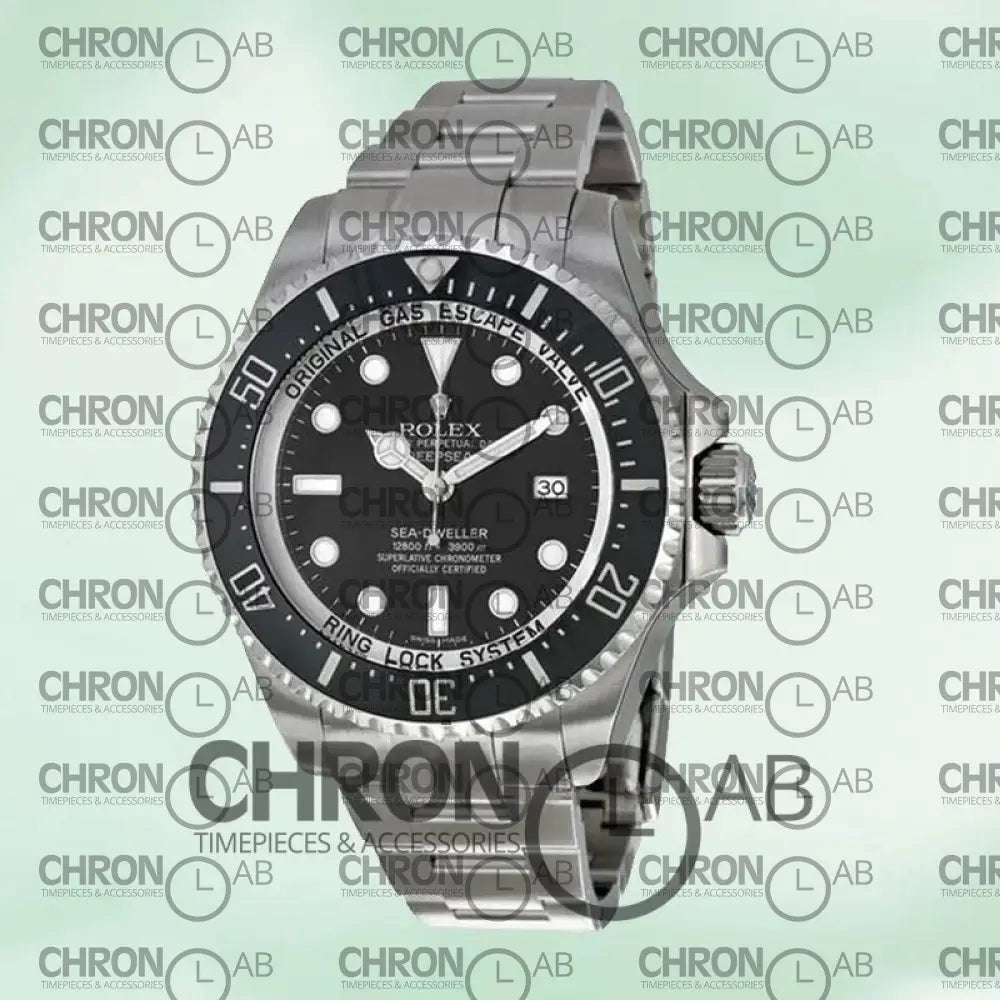 Sea-Dweller Deepsea 116660-98210 44mm Men’s Black Dial SS Clone Watches