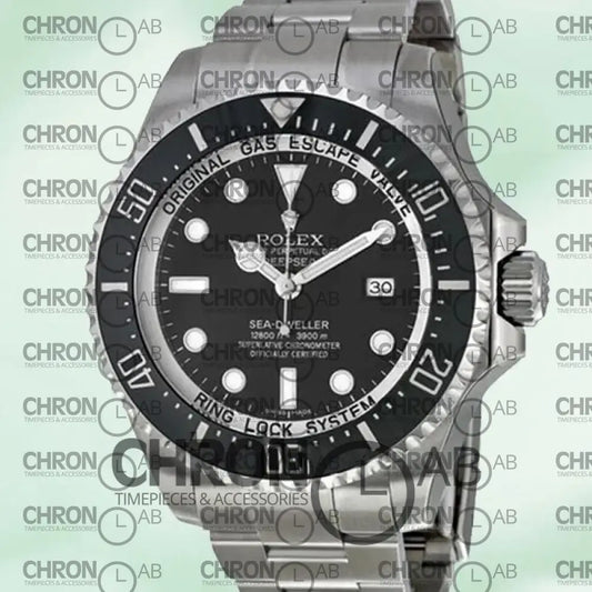 Sea-Dweller Deepsea 116660-98210 44mm Men’s Black Dial SS Clone Watches