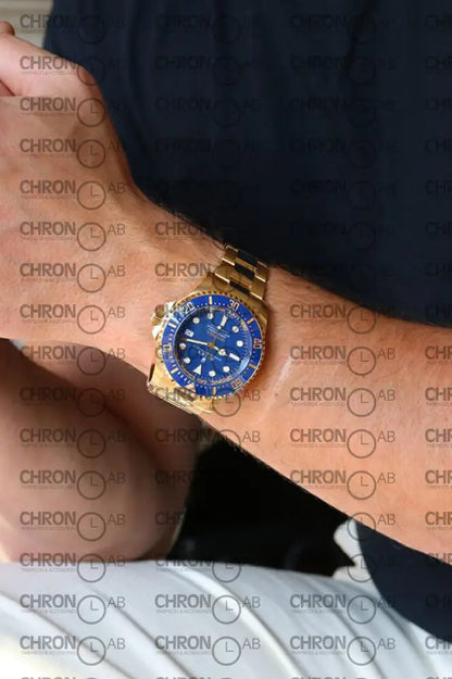 Sea-Dweller Deepsea Yellow Gold 44mm Blue Dial Oyster Bracelet 136668LB Clone Watches