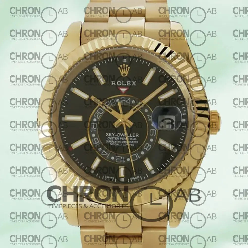 Sky-Dweller 326938BKSO 42mm Oyster Bracelet Clone 42mm Watches