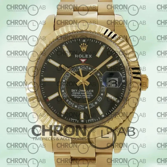 Sky-Dweller 326938BKSO 42mm Oyster Bracelet Clone 42mm Watches