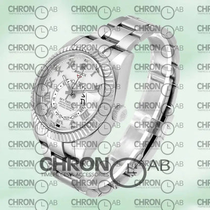 Sky-Dweller 42mm 326939-72419 Silver Dial Automatic Clone 42mm Watches