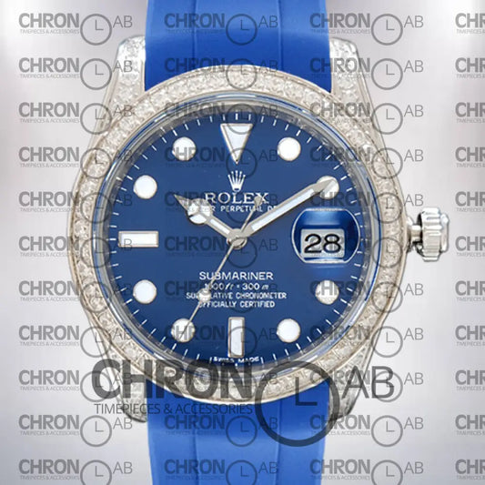 Submariner 116610 40mm Men’s Rubber Band Clone Watches