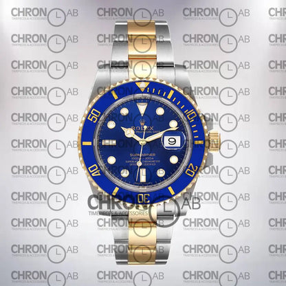 Submariner 116613LB-97203 40mm Men’s 2-Tone Blue Bracelet Clone Watches