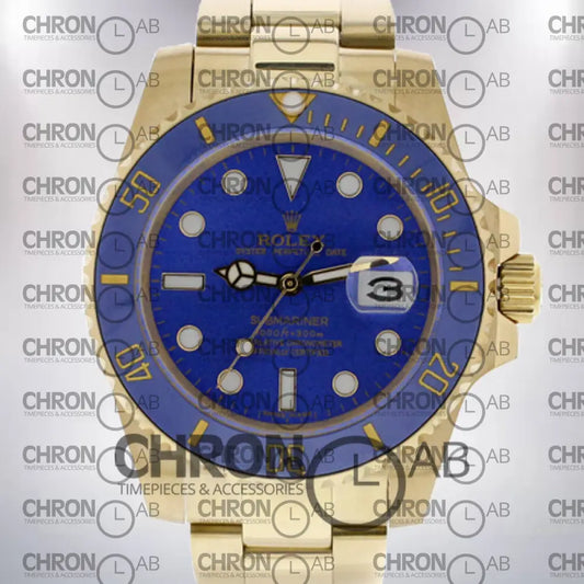 Submariner 116618LB 40mm Men’s Oyster Bracelet Clone Watches