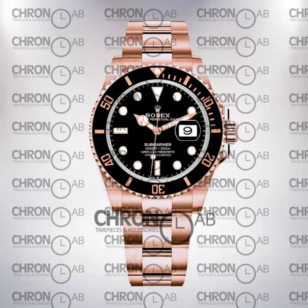 Submariner 126605 Men’s 41mm Oyster Bracelet Black Dial Clone Watches
