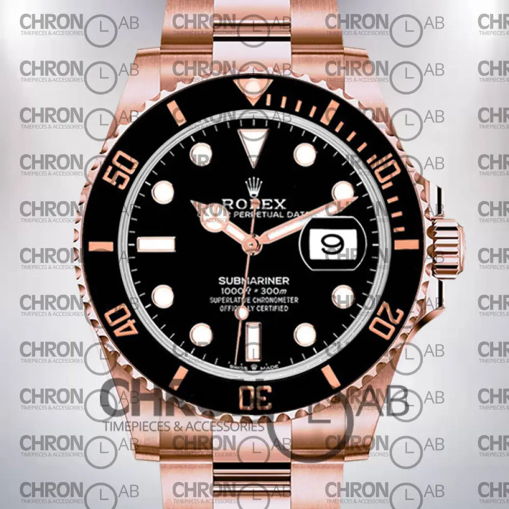 Submariner 126605 Men’s 41mm Oyster Bracelet Black Dial Clone Watches