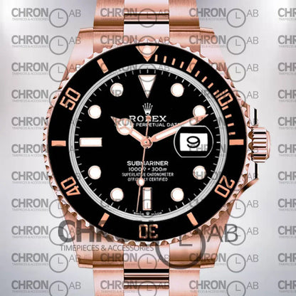 Submariner 126605 Men’s 41mm Oyster Bracelet Black Dial Clone Watches
