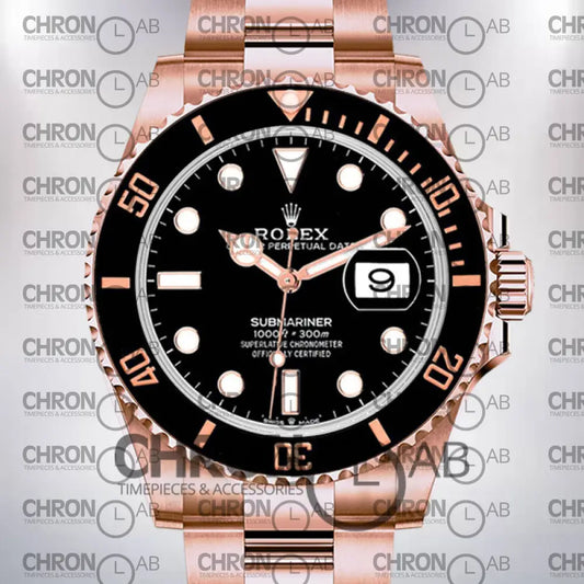 Submariner 126605 Men’s 41mm Oyster Bracelet Black Dial Clone Watches
