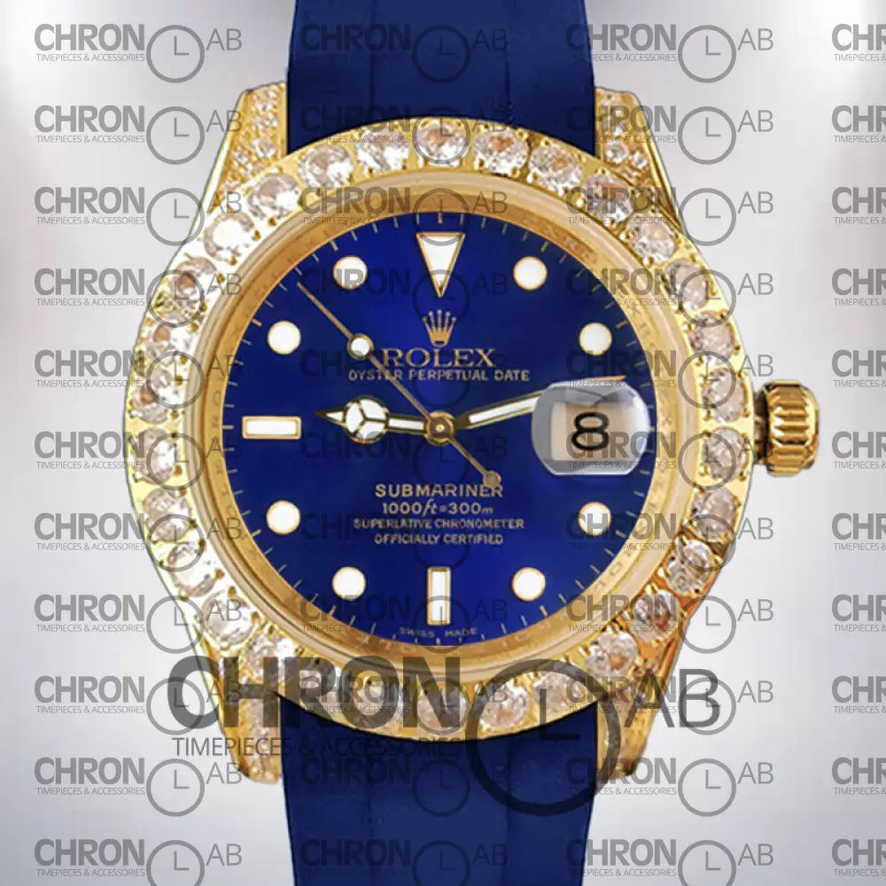 Submariner 16613 Men’s 40mm Rubber Band Clone Watches